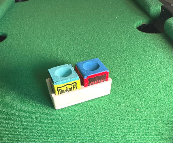 Cue Case Chalk Organiser — 2 Triangle Chalks
