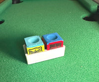 Cue Case Chalk Organiser — 2 Triangle Chalks