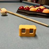 Pool Cue Chalk Holder — Holds Two Chalks