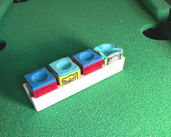 Cue Case Chalk Organiser — 4 Triangle Chalks