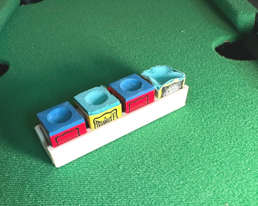 Cue Case Chalk Organiser — 4 Triangle Chalks