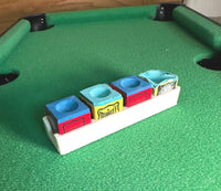 Cue Case Chalk Organiser — 4 Triangle Chalks